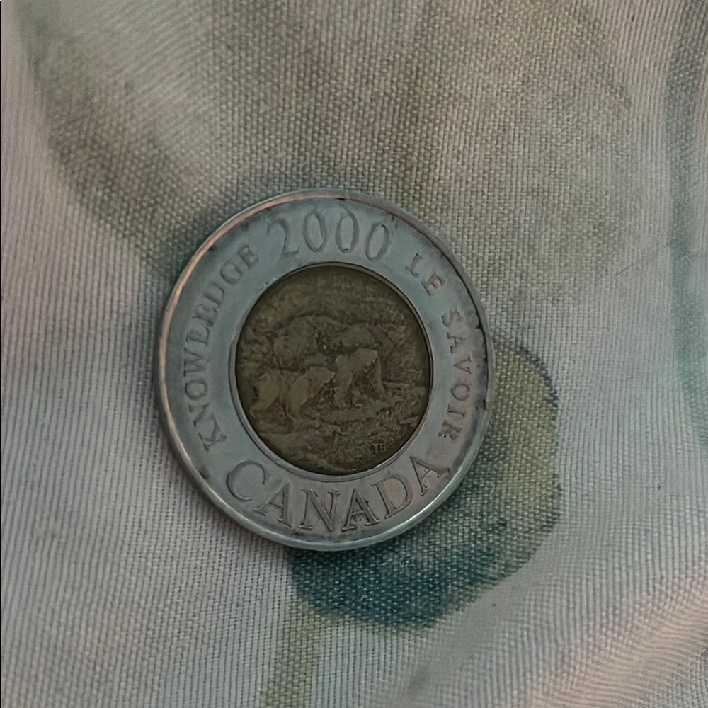 Knowledge/Saviour Commemorative 2000 Toonie